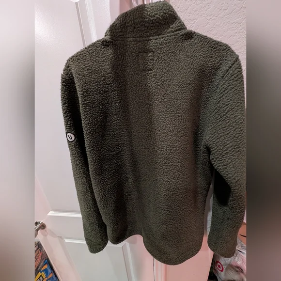 Idyllwild Sherpa Jacket Forest Green - Picture 3 of 5